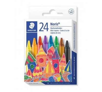 Staedtler Noris Club Wax Crayons 24'S - CRA 0299A