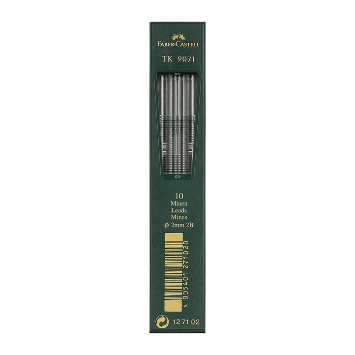 Faber-Castell TK Leads 2mm (10) 9071 (5 Tubes Per Box)