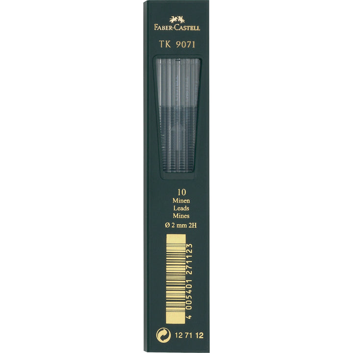 Faber-Castell TK Leads 2mm (10) 9071 (5 Tubes Per Box)