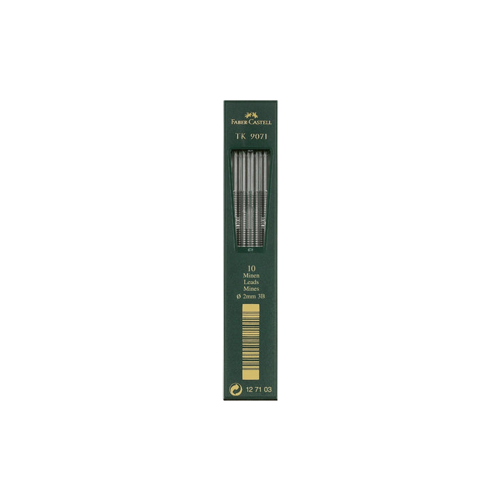 Faber-Castell TK Leads 2mm (10) 9071 (5 Tubes Per Box)