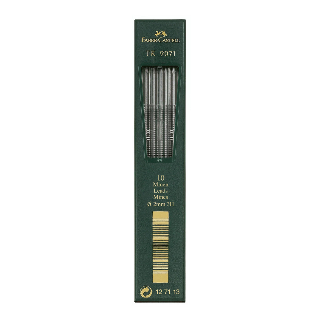 Faber-Castell TK Leads 2mm (10) 9071 (5 Tubes Per Box)