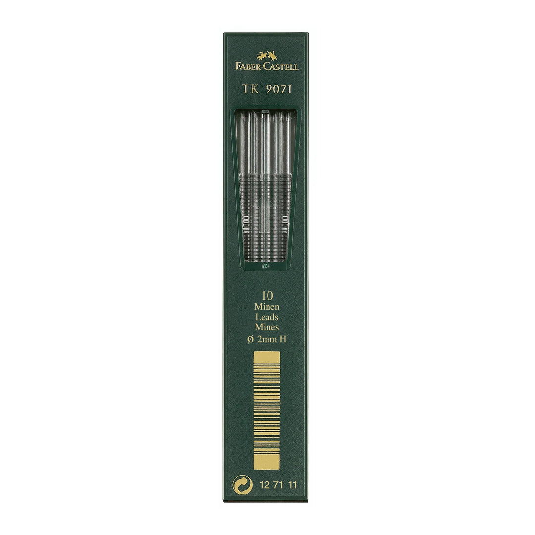 Faber-Castell TK Leads 2mm (10) 9071 (5 Tubes Per Box)