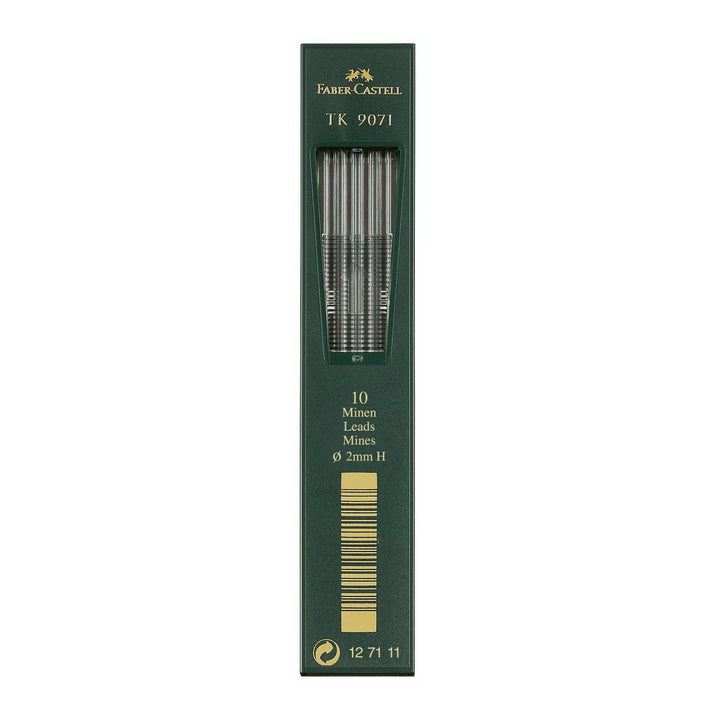 Faber-Castell TK Leads 2mm (10) 9071 (5 Tubes Per Box)