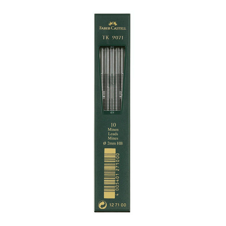 Faber-Castell TK Leads 2mm (10) 9071 (5 Tubes Per Box)