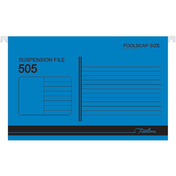 TREELINE Foolscap Suspension Files Pack of 25