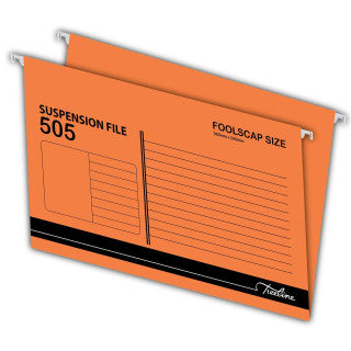 TREELINE Foolscap Suspension Files Pack of 25