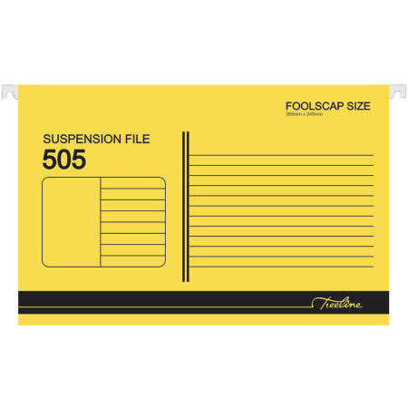 TREELINE Foolscap Suspension Files Pack of 25