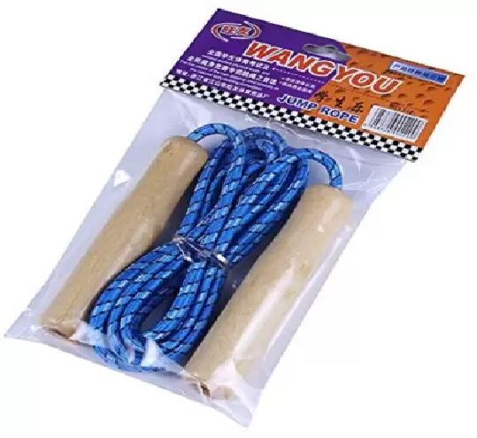 Training Rope Cotton Long Jump Rope Freestyle Skipping Rope  (Multicolor, Length: 320 cm)