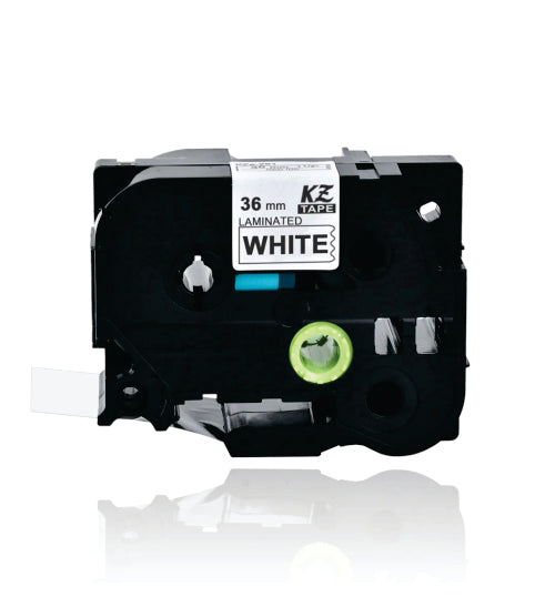 Brother TZE-261 Compatible Label Tape (Black On White) 36mm x 8m - BRAZE261