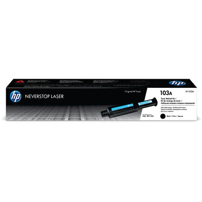 HP Original 1200W W1103A Black Toner Cartridge 103A - HPW1103A