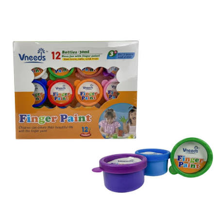 Vneeds Finger Paint 30ml Bottles