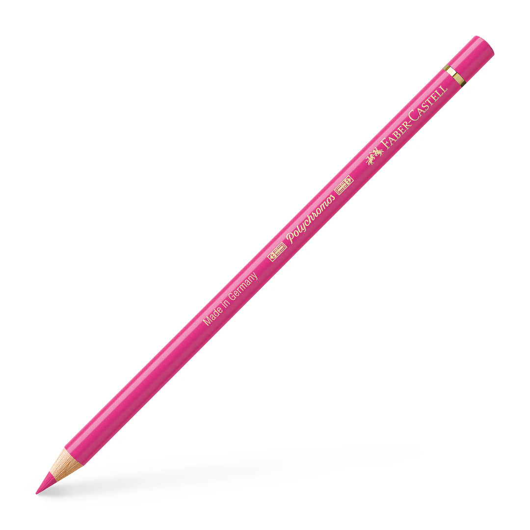 Faber-Castell Polychromos Colour Pencil 128 Light Purple Pink Box Of 6 - A110128