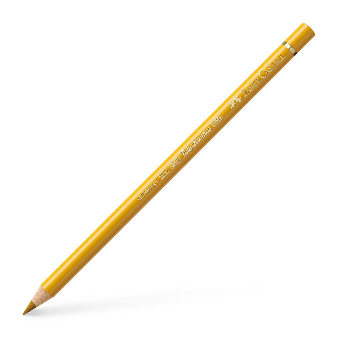 Faber-Castell Polychromos Colour Pencil 183 Light Yellow Ochre Box Of 6 - A110183