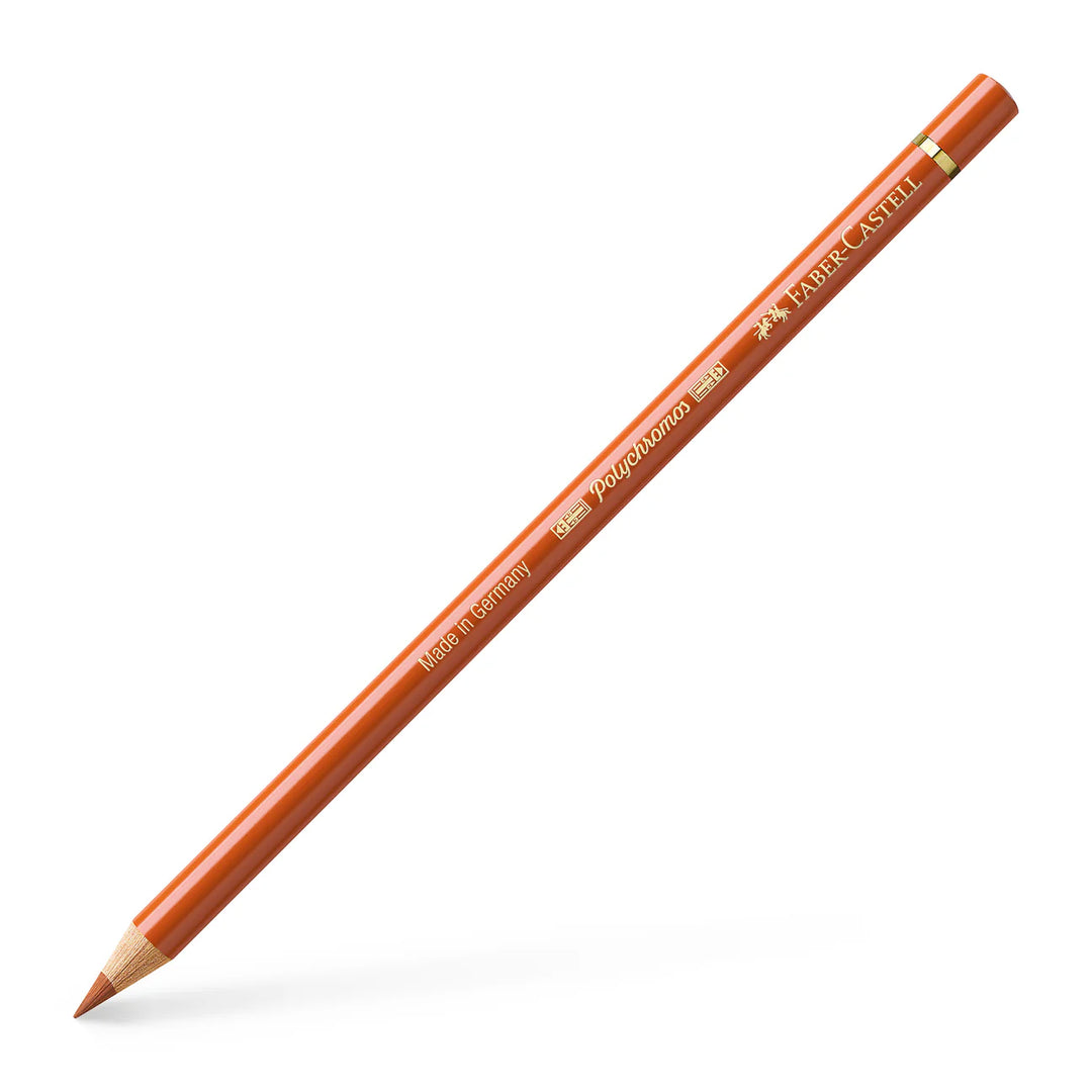 Faber-Castell Polychromos Colour Pencil 186 Terracotta Box Of 6 - A110186