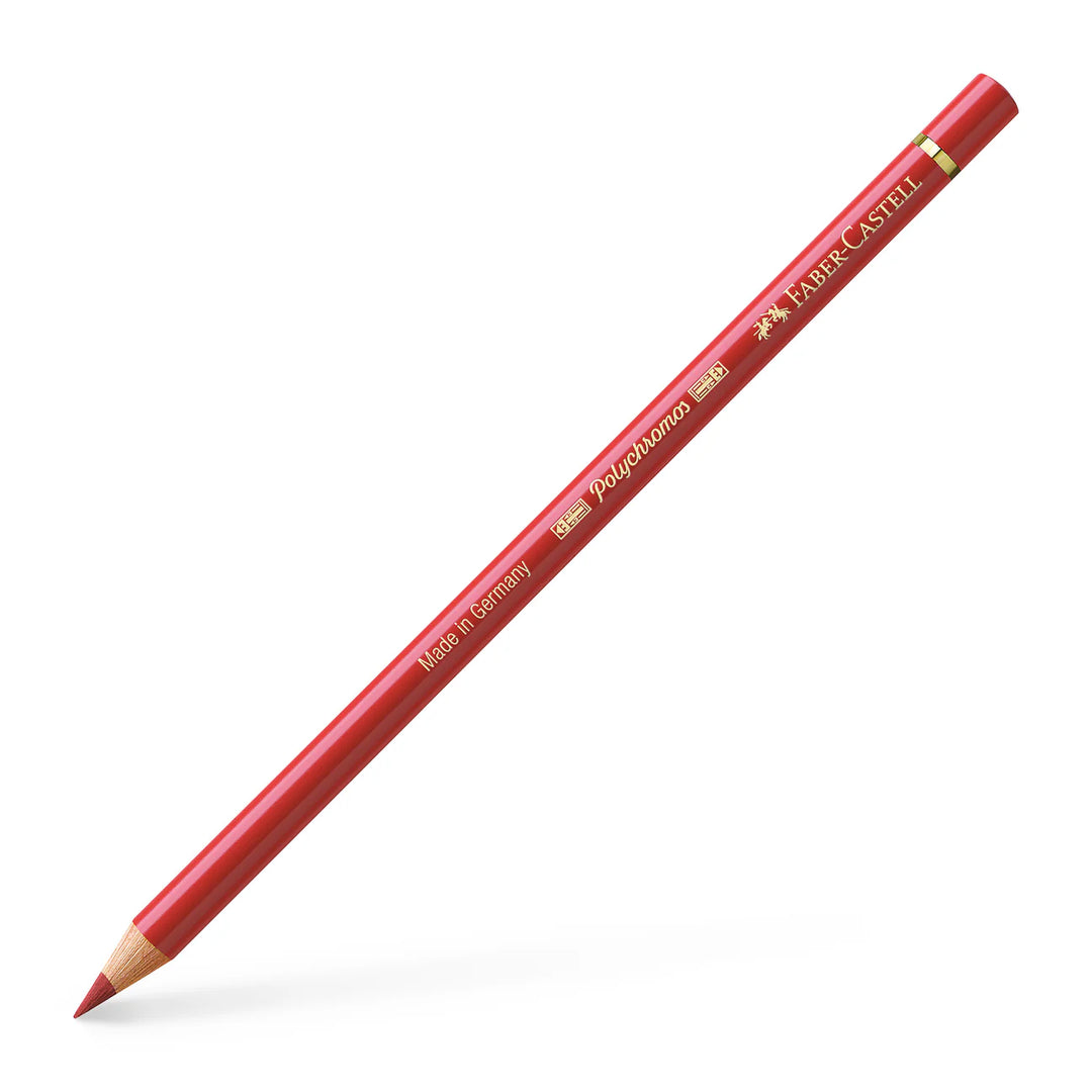 Faber-Castell Polychromos Colour Pencil 191 Pompeian Red Box Of 6 - A110191