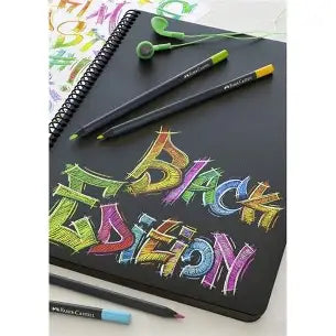 Faber-Castell Black Edition Colour Pencils Tin of 24 - A116425
