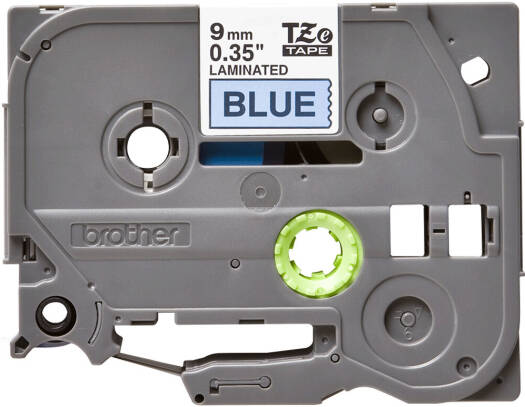 AZe - 521 Black on blue tape 9mm