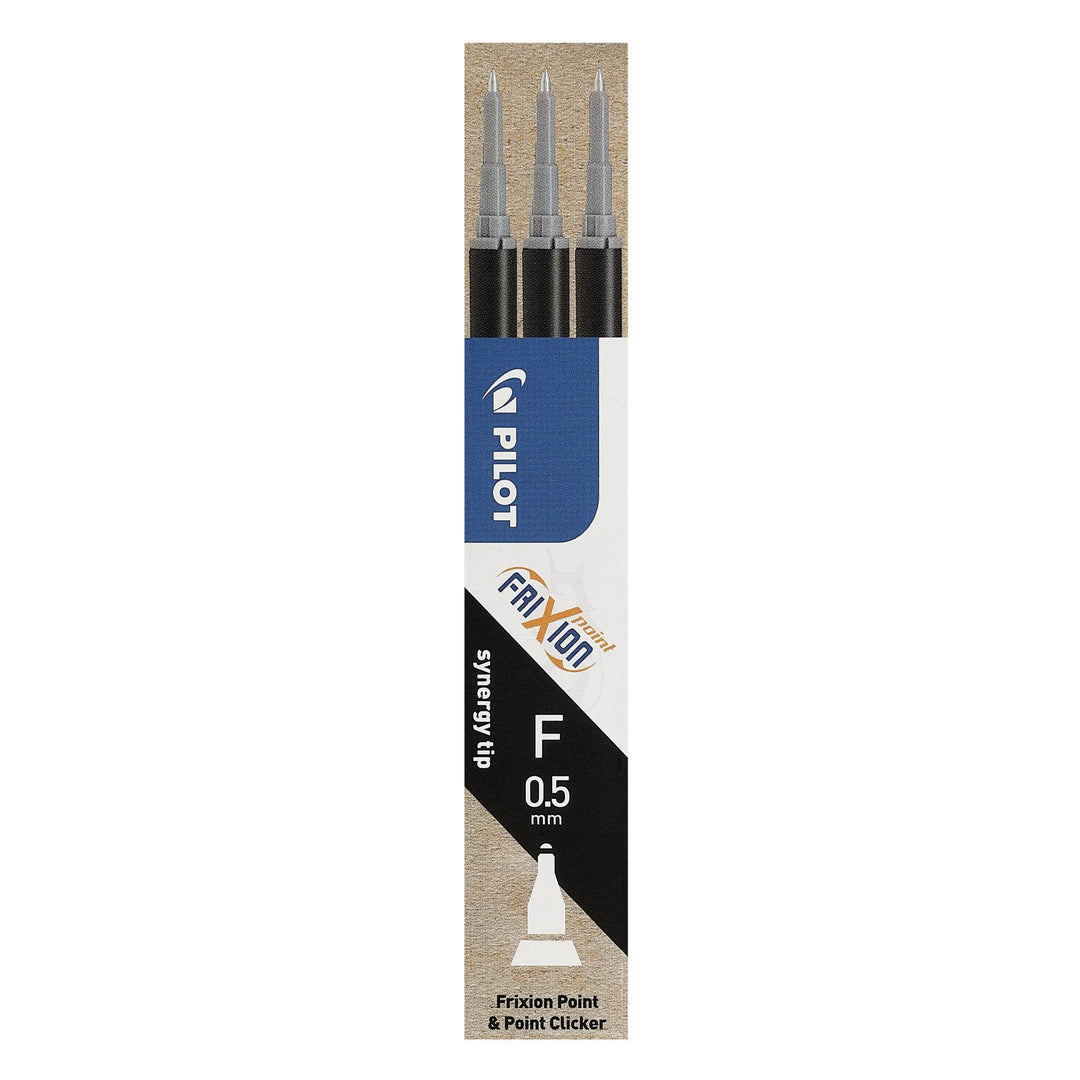 Pilot 3 Pc Refill for Frixion Point 0.5 - BLS-FRP5-S3
