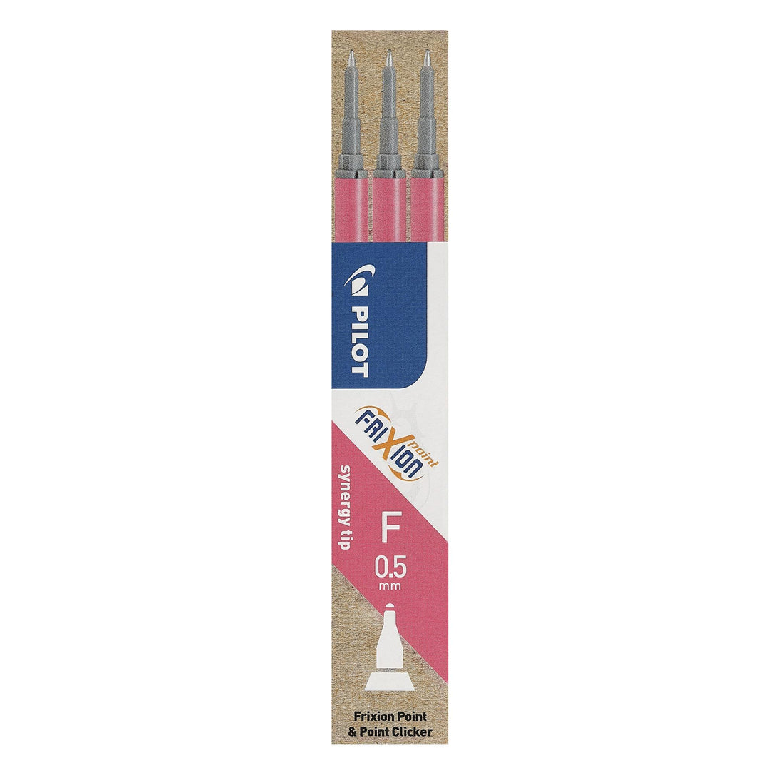 Pilot 3 Pc Refill for Frixion Point 0.5 - BLS-FRP5-S3