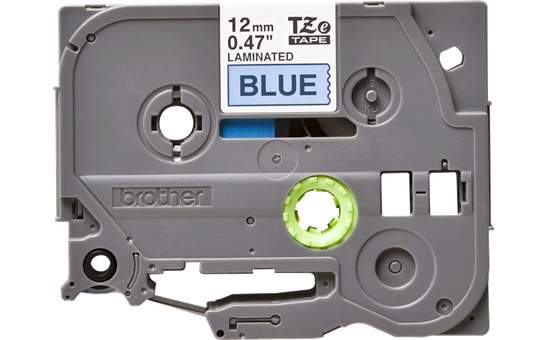 AZe - 531 Black on blue tape 12mm