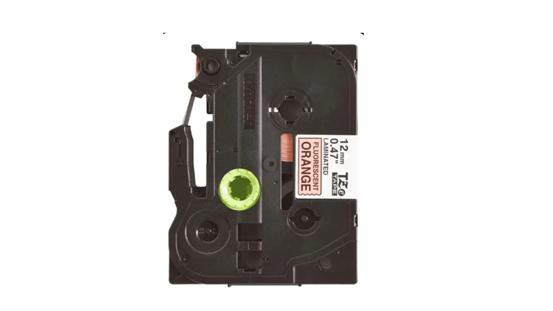 Brother Compatible Black on Fluorescent Orange Label Tape - B31 12mm