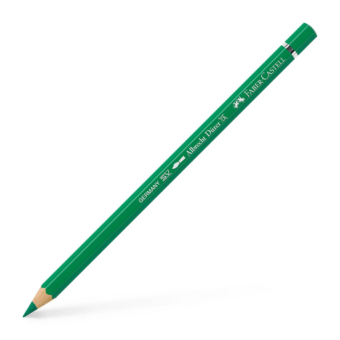 Faber-Castell Albrecht Dürer Watercolour Pencil 163 Emerald Green Box Of 6 - A117663