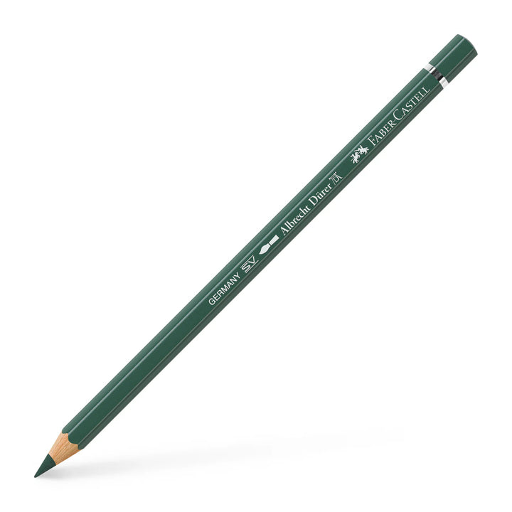 Faber-Castell Albrecht Dürer Watercolour Pencil 165 Juniper Green Box Of 6 - A117665