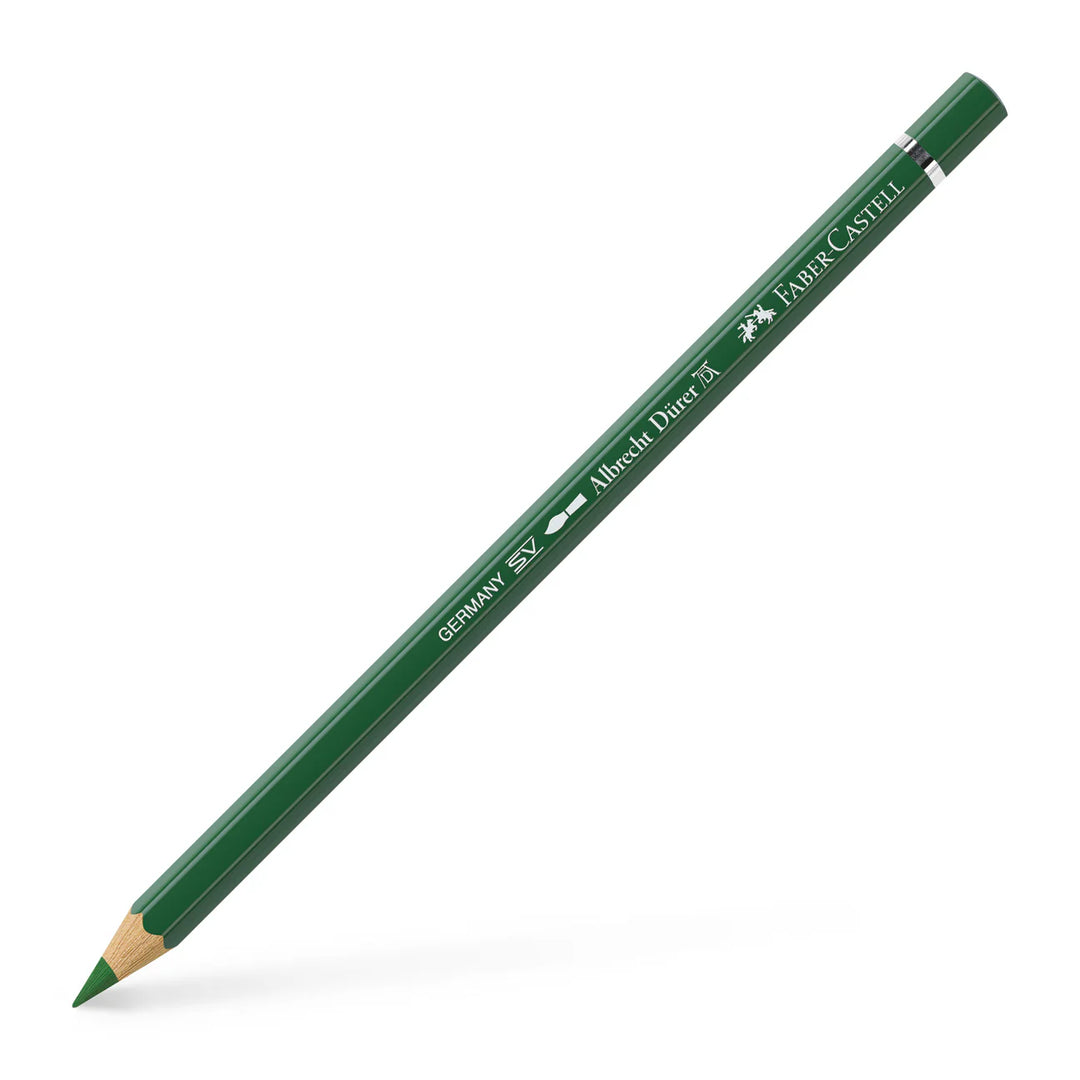 Faber-Castell Albrecht Dürer Watercolour Pencil 167 Permanent Green Olive Box Of 6 - A117667