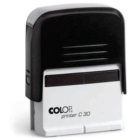 Rubber Stamp Self-Inking Stamp Colop Printer C30 4-5 Lines with Custom Text