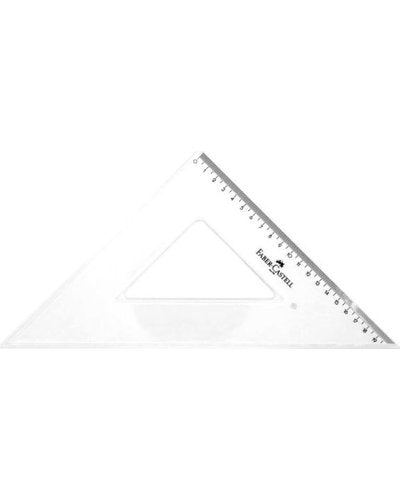 Faber-Castell Set Square 25cm 45 Degrees Art 215/45 degrees - A177825