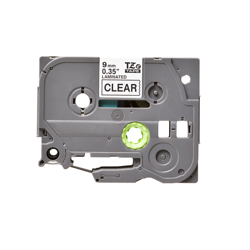 Brother Compatible AZe-212 Black on Clear Tape 9mm x 8m