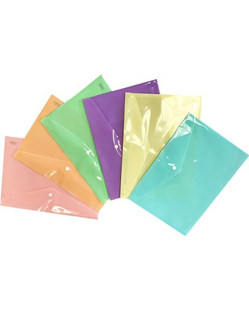 Croxley A4 Envelope Pastel Pk12