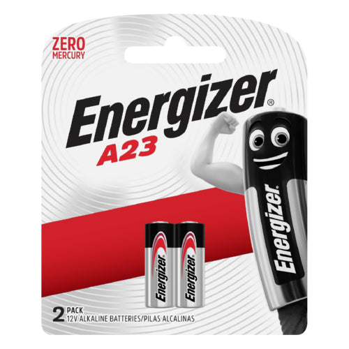 Energizer A23BP2 12v Alkaline A23 Battery Card 2 - BAT 012
