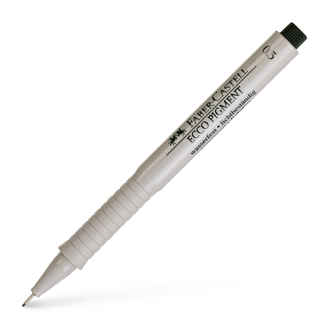 Faber-Castell Ecco Pigment Fineliner Black Box Of 10