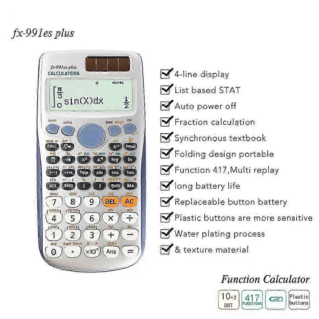 Qastu scientific calculator - FX-991ES Plus
