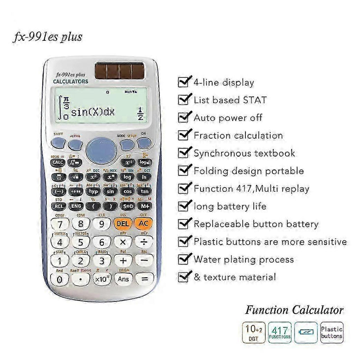 Qastu scientific calculator - FX-991ES Plus