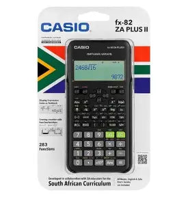 Casio FX-82ZA Plus II Scientific Calculator - fx-82 za plus 2-black