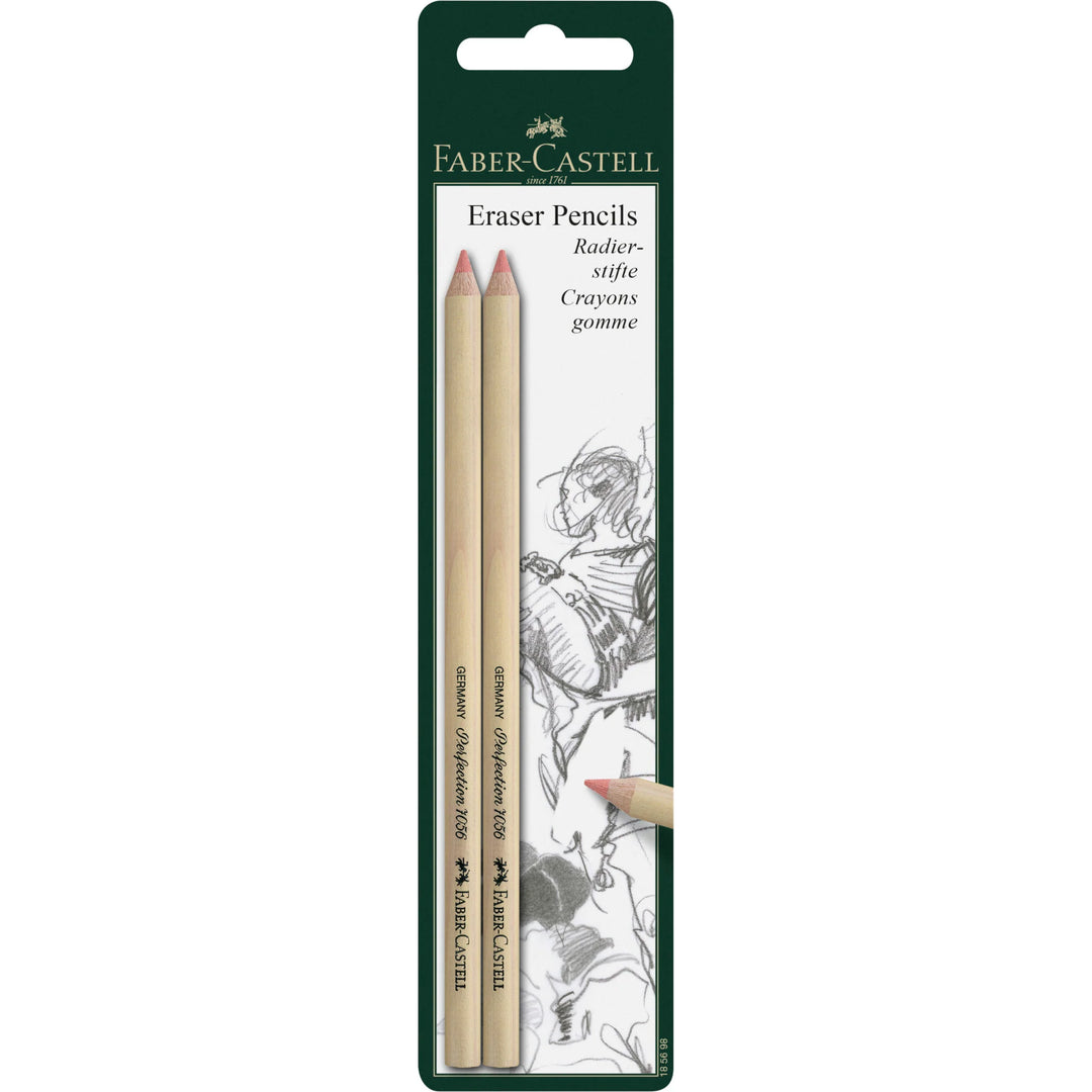 Faber-Castell Perfection Eraser Pencil Set Of 2 - AC185698