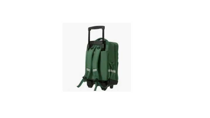 Boomerang Rolling Backpack in a green scheme - 1810
