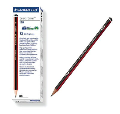 Staedtler Tradition Eco HB Pencil (12 Pack) - penc 023a