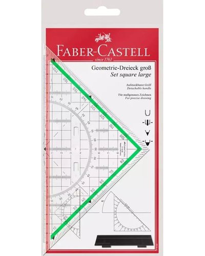 Faber Castell Set Square 20cm 60§ Art 214/60§ - A177920
