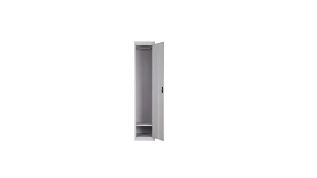 Single door locker - 1 Compartment Locker Height: 1800 mm Width: 305 mm Depth: 450 mm