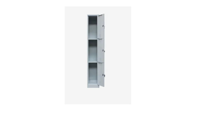 3 door locker - 3 Compartment per unit H1850 x W380 x D450mm