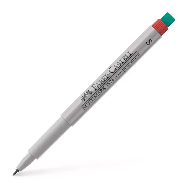 Faber-Castell Multimark Overhead Water-Soluble Marker S Red Box of 10 - A152421