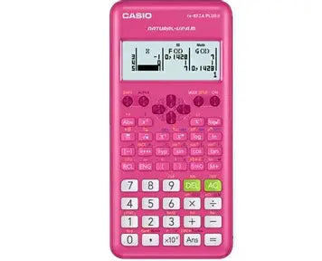 Casio FX-82ZA Plus II Scientific Calculator - fx-82 za plus 2- Pink