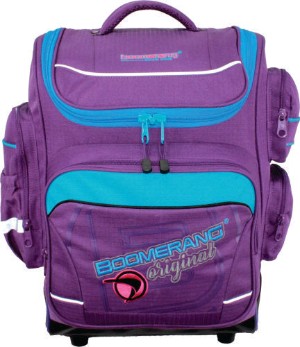 Boomerang XLarge Ripstop Trolley division Backpack Black S-537XL – Purple - BAG 1601