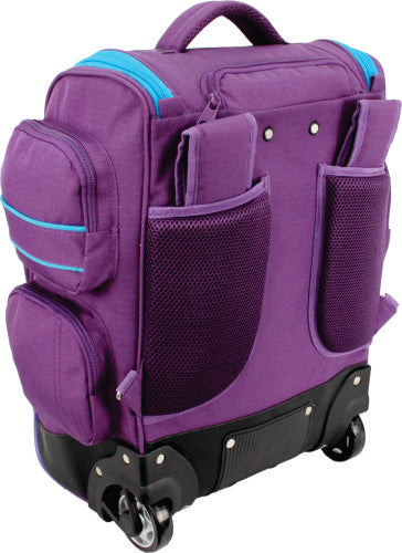 Boomerang XLarge Ripstop Trolley division Backpack Black S-537XL – Purple - BAG 1601