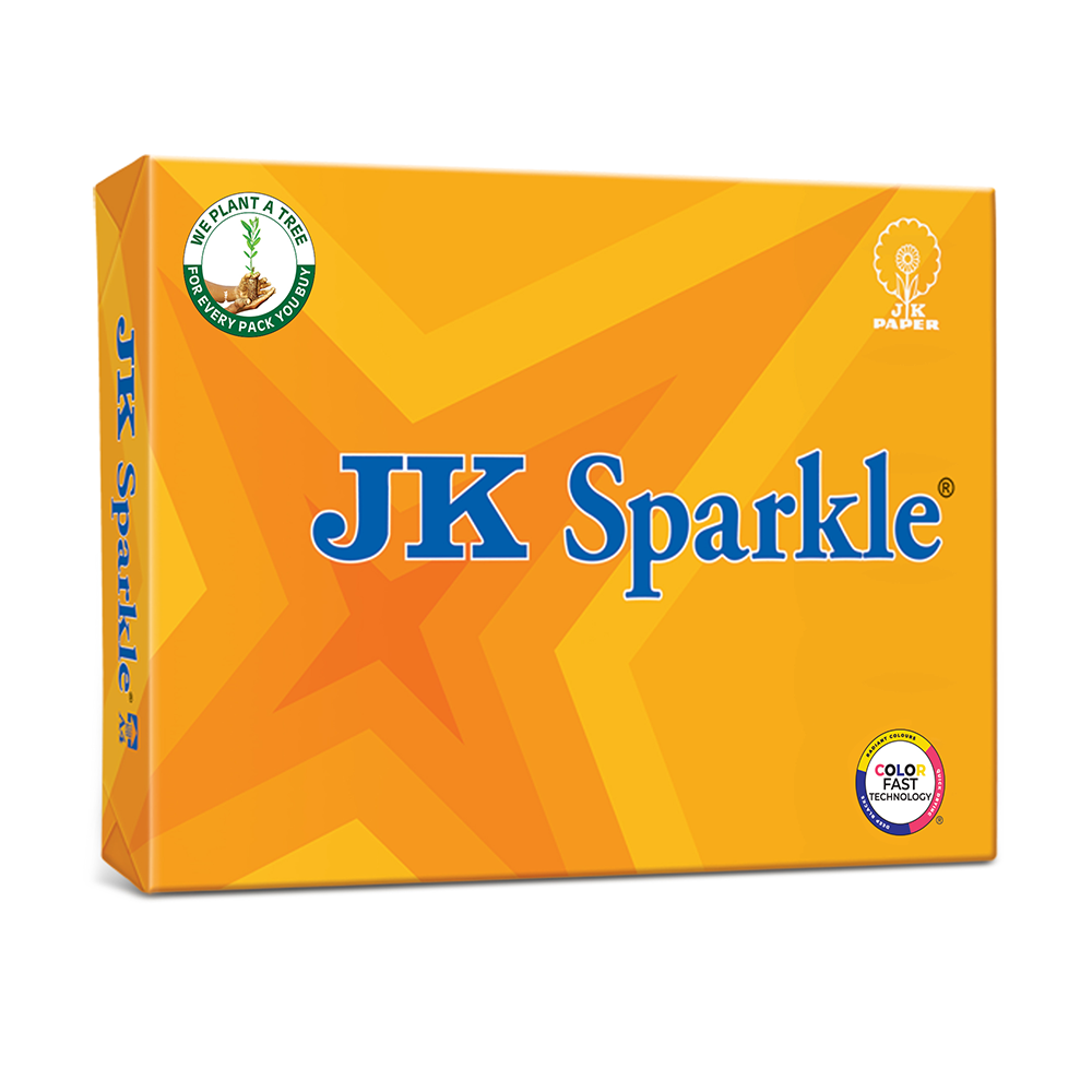 JK Sparkle 75 GSM 2500 sheets in a box