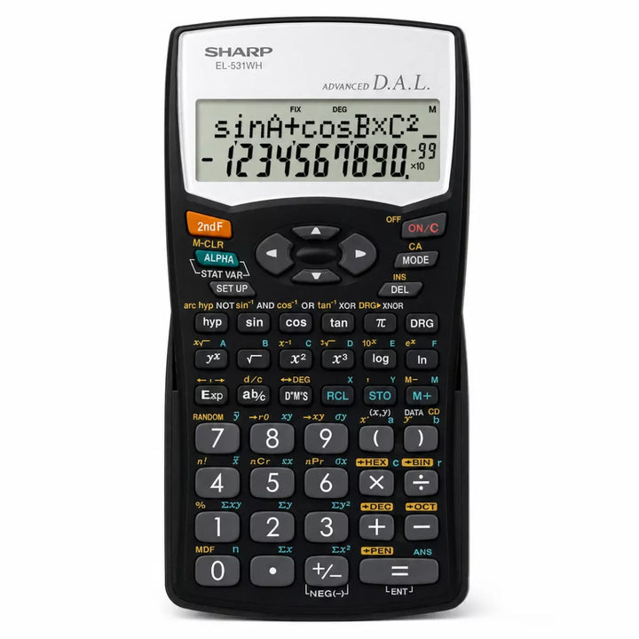 Sharp scientific calculator - EL531WHB - BK