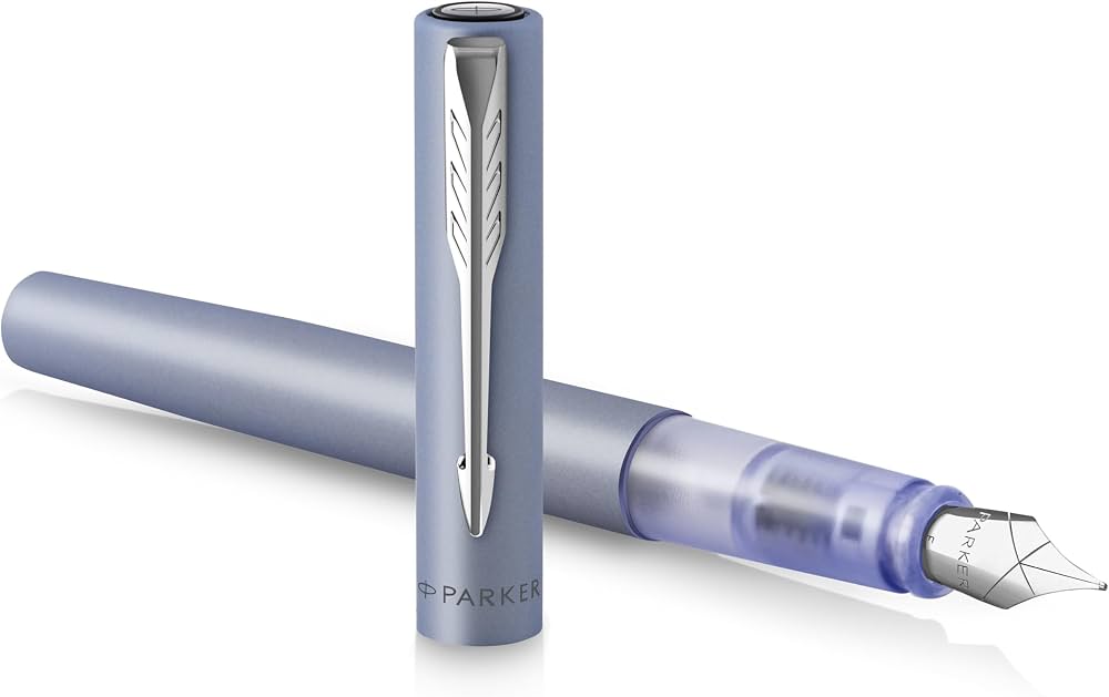 Parker Vector XL Fountain Pen Medium Nib Blue Ink